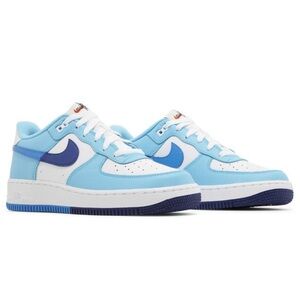 Nike 
Air force 1 gs
'Split light photo blue'
Brand new